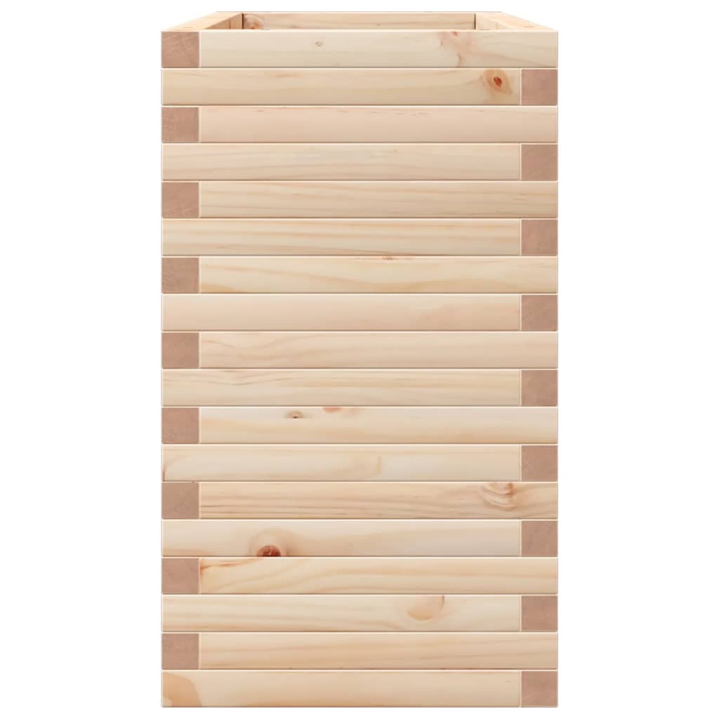 vidaXL Jardinieră de grădină, 90x40x68,5 cm, lemn masiv de pin vidaXL Jardinieră de grădină, 90x40x68,5 cm, lemn masiv de pin
