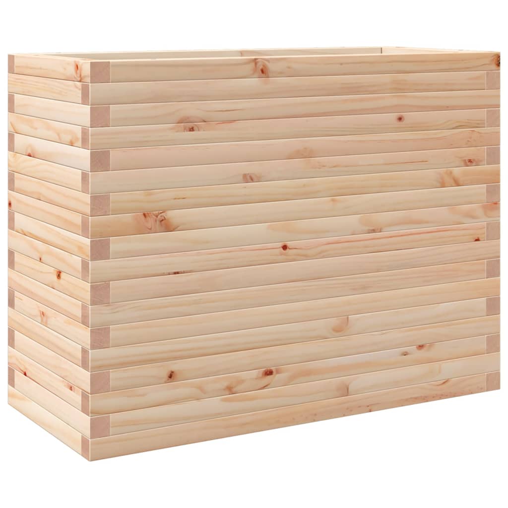 vidaXL Jardinieră de grădină, 90x40x68,5 cm, lemn masiv de pin vidaXL Jardinieră de grădină, 90x40x68,5 cm, lemn masiv de pin
