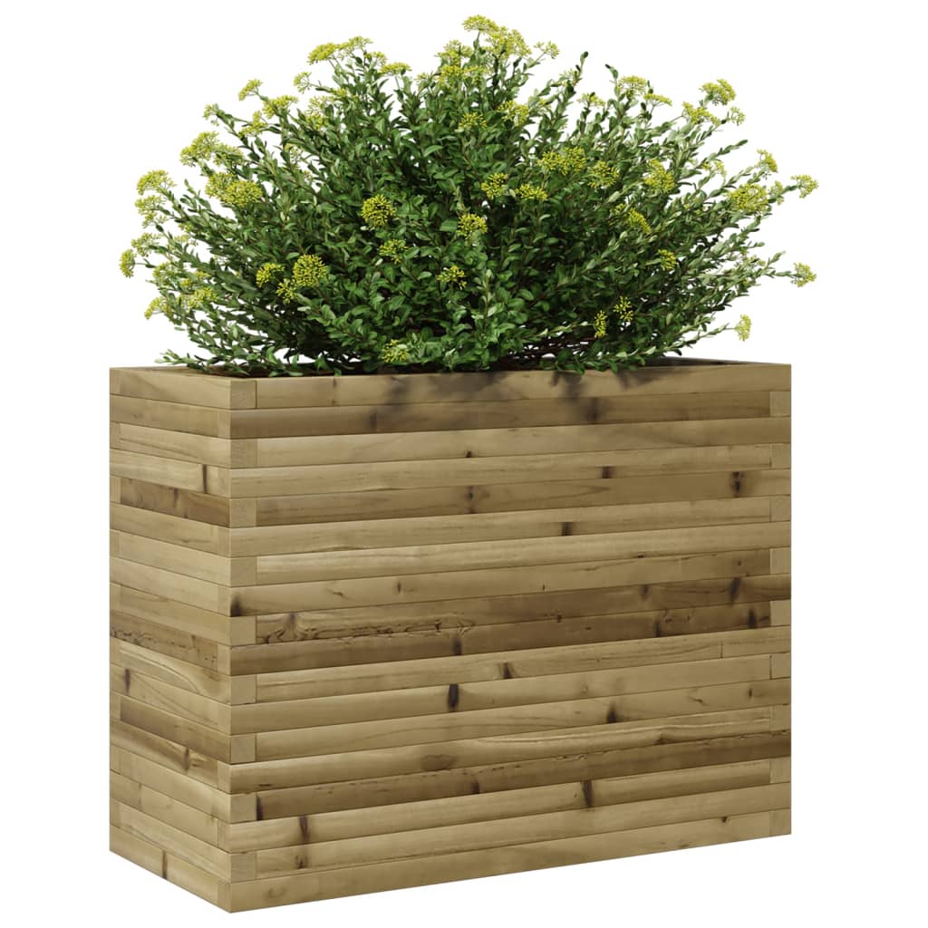 vidaXL Jardinieră de grădină, 90x40x68,5 cm, lemn de pin impregnat vidaXL Jardinieră de grădină, 90x40x68,5 cm, lemn de pin impregnat