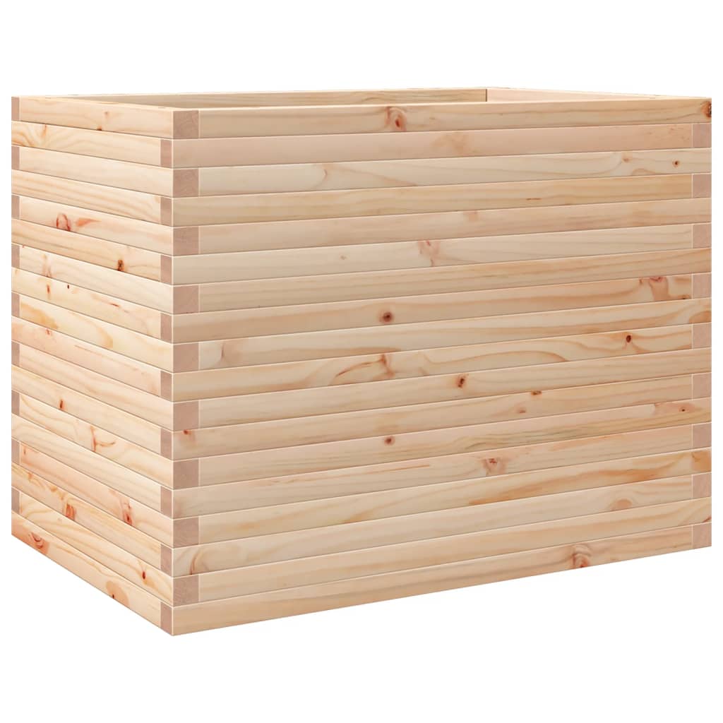 vidaXL Jardinieră de grădină, 90x60x68,5 cm, lemn masiv de pin vidaXL Jardinieră de grădină, 90x60x68,5 cm, lemn masiv de pin