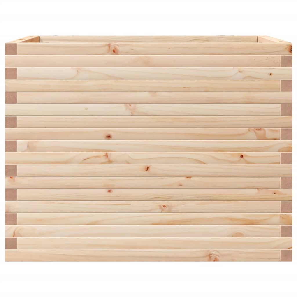 vidaXL Jardinieră de grădină, 90x60x68,5 cm, lemn masiv de pin vidaXL Jardinieră de grădină, 90x60x68,5 cm, lemn masiv de pin