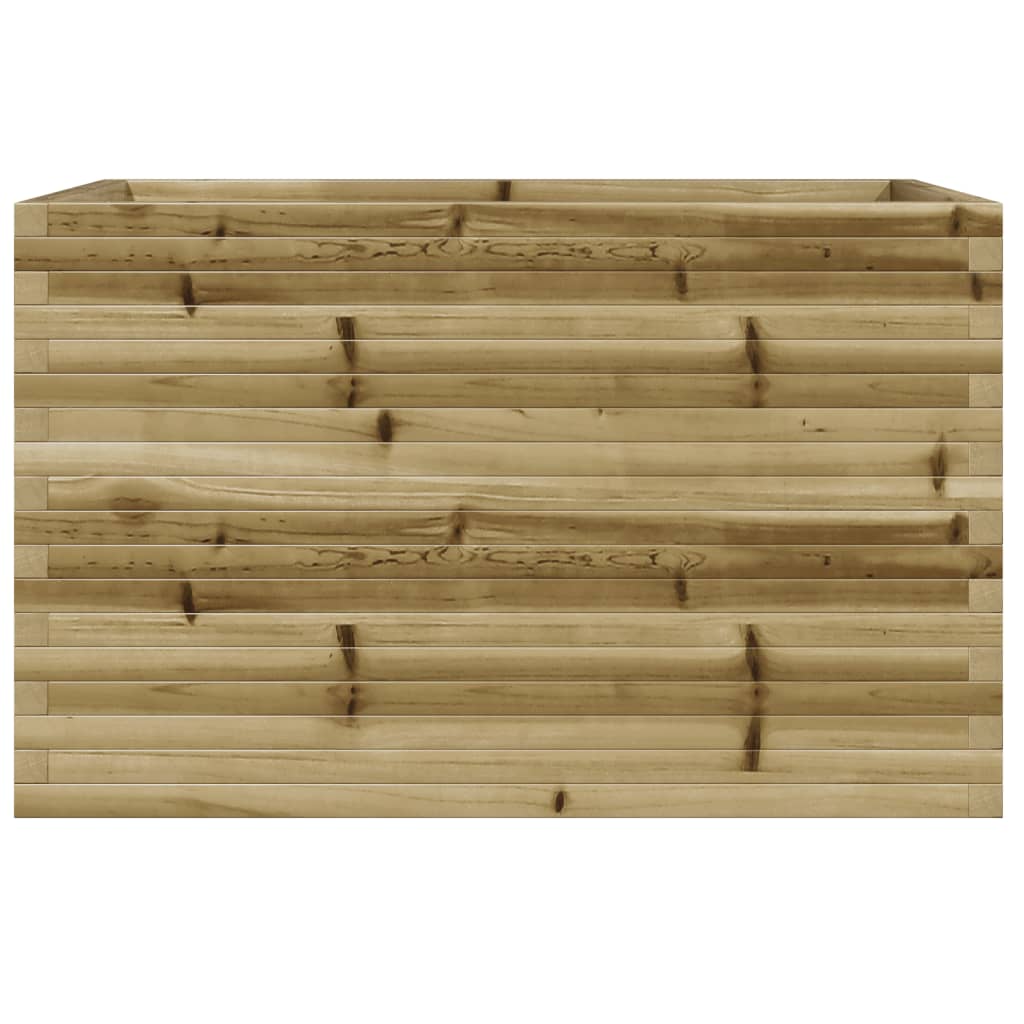 vidaXL Jardinieră de grădină, 110x60x68,5 cm, lemn de pin impregnat vidaXL Jardinieră de grădină, 110x60x68,5 cm, lemn de pin impregnat