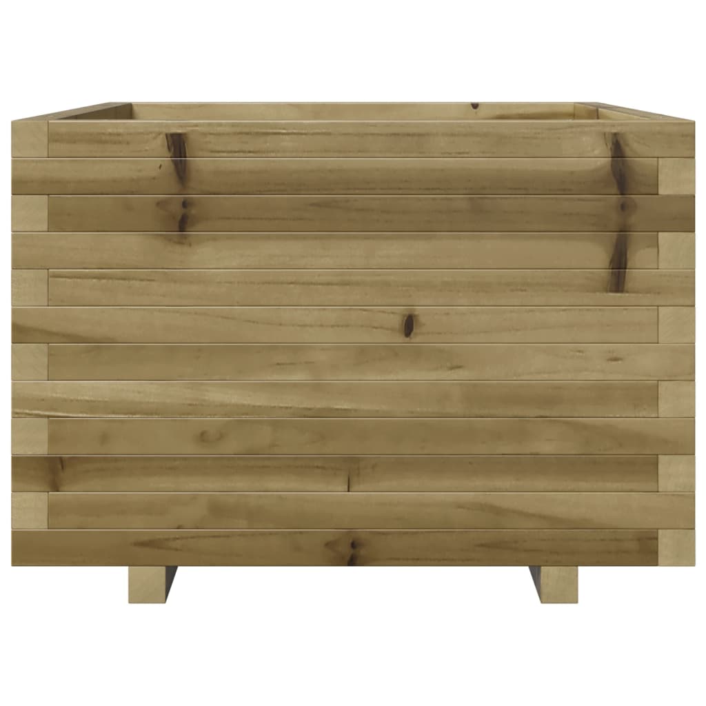 vidaXL Jardinieră de grădină, 70x70x49,5 cm, lemn de pin impregnat vidaXL Jardinieră de grădină, 70x70x49,5 cm, lemn de pin impregnat