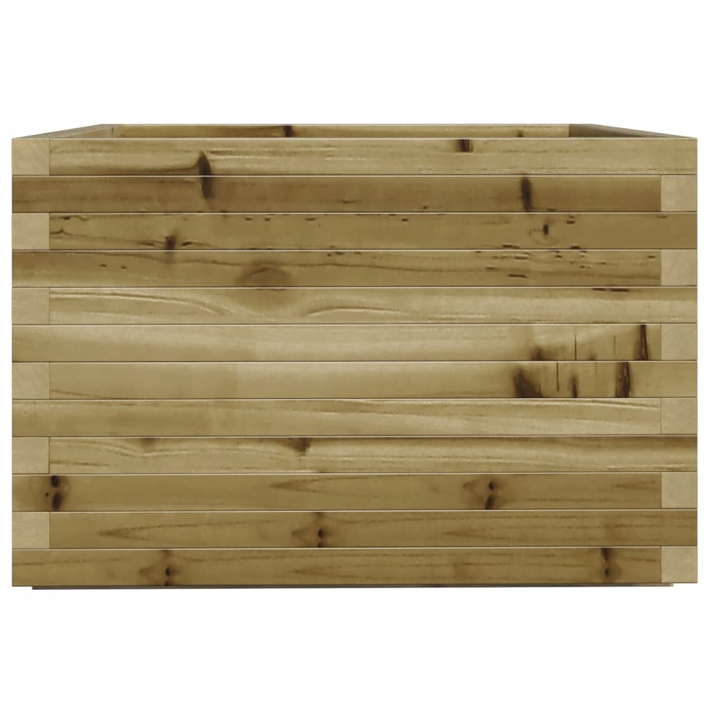 vidaXL Jardinieră de grădină, 70x70x49,5 cm, lemn de pin impregnat vidaXL Jardinieră de grădină, 70x70x49,5 cm, lemn de pin impregnat