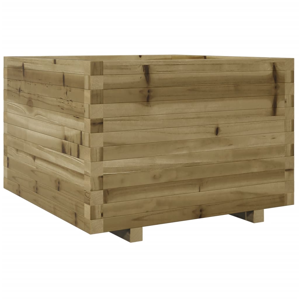vidaXL Jardinieră de grădină, 70x70x49,5 cm, lemn de pin impregnat vidaXL Jardinieră de grădină, 70x70x49,5 cm, lemn de pin impregnat