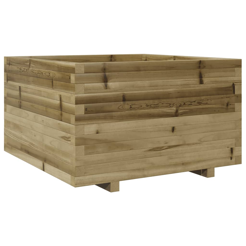 vidaXL Jardinieră de grădină, 80x80x49,5 cm, lemn de pin impregnat vidaXL Jardinieră de grădină, 80x80x49,5 cm, lemn de pin impregnat