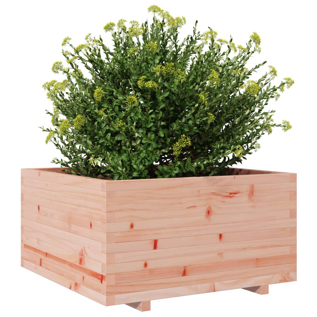 vidaXL Jardinieră de grădină, 90x90x49,5 cm, lemn masiv Douglas vidaXL Jardinieră de grădină, 90x90x49,5 cm, lemn masiv Douglas