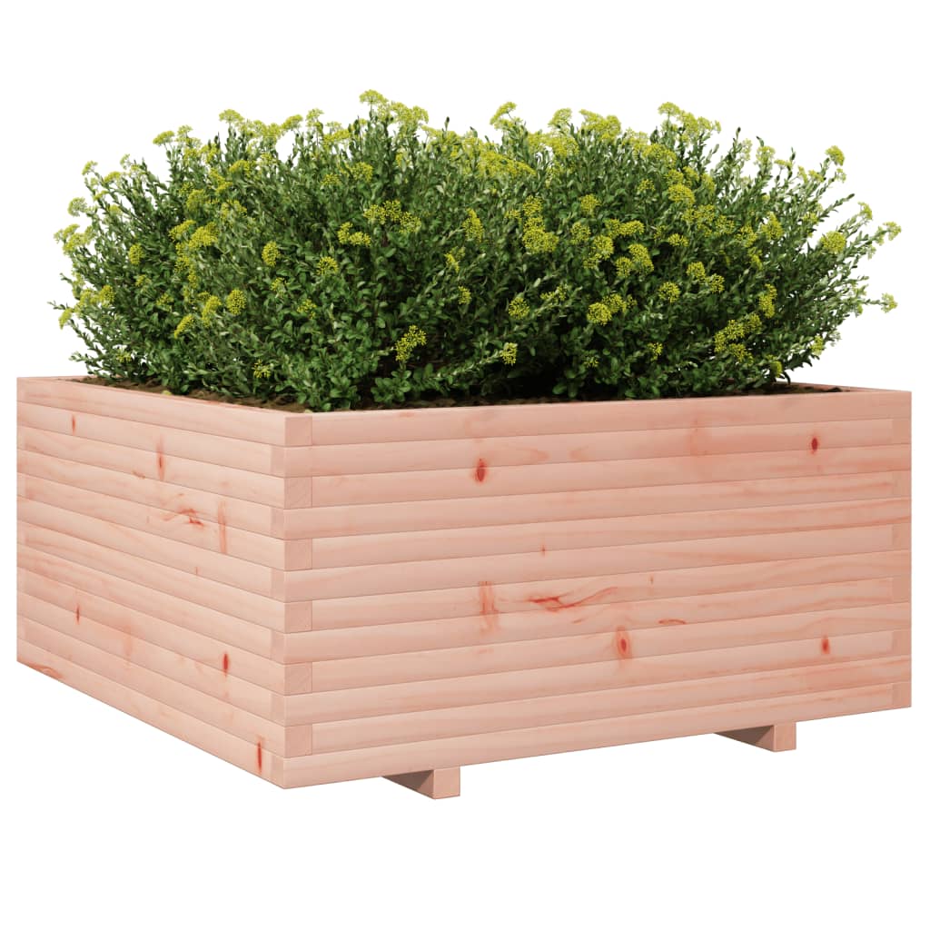 vidaXL Jardinieră de grădină, 100x100x49,5 cm, lemn masiv Douglas vidaXL Jardinieră de grădină, 100x100x49,5 cm, lemn masiv Douglas