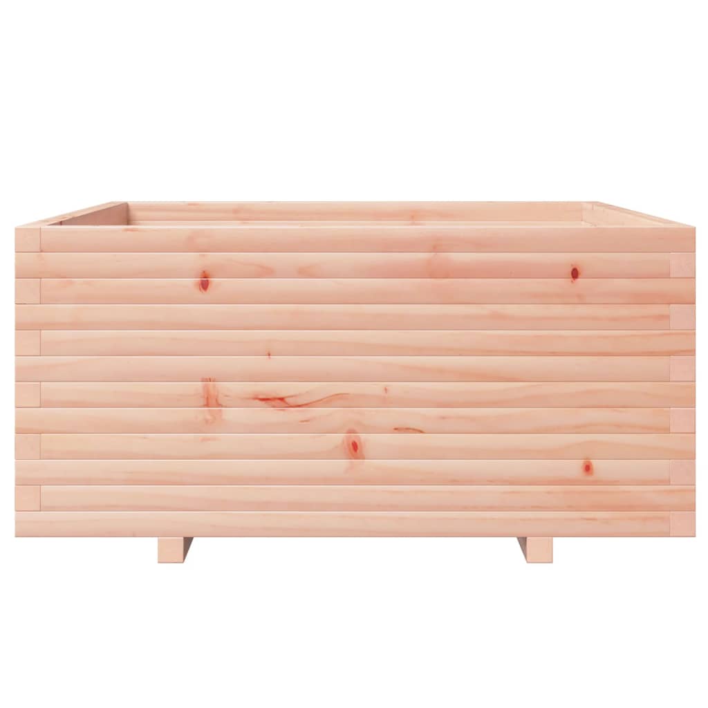 vidaXL Jardinieră de grădină, 100x100x49,5 cm, lemn masiv Douglas vidaXL Jardinieră de grădină, 100x100x49,5 cm, lemn masiv Douglas
