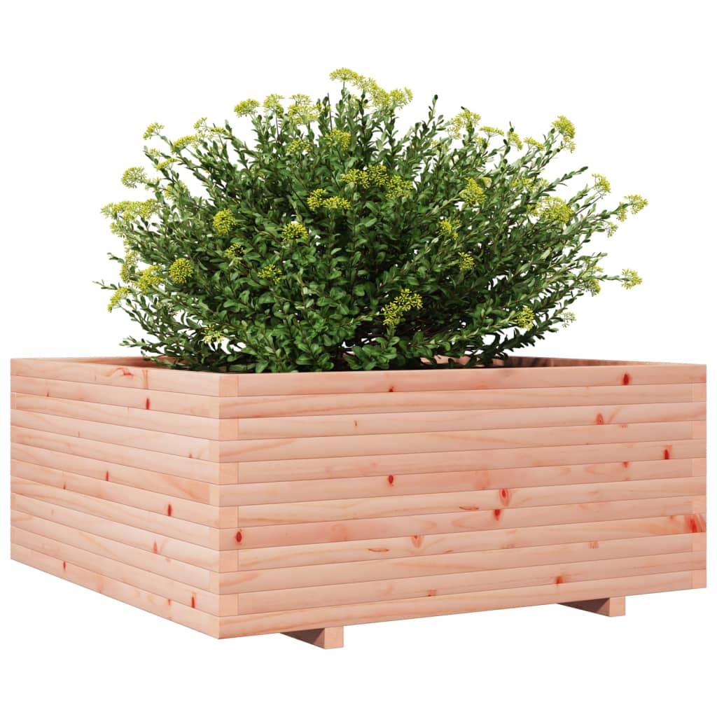 vidaXL Jardinieră de grădină, 110x110x49,5 cm, lemn masiv Douglas