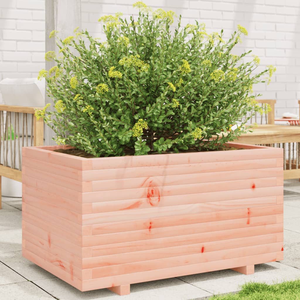 vidaXL Jardinieră de grădină, 90x60x49,5 cm, lemn masiv Douglas vidaXL Jardinieră de grădină, 90x60x49,5 cm, lemn masiv Douglas
