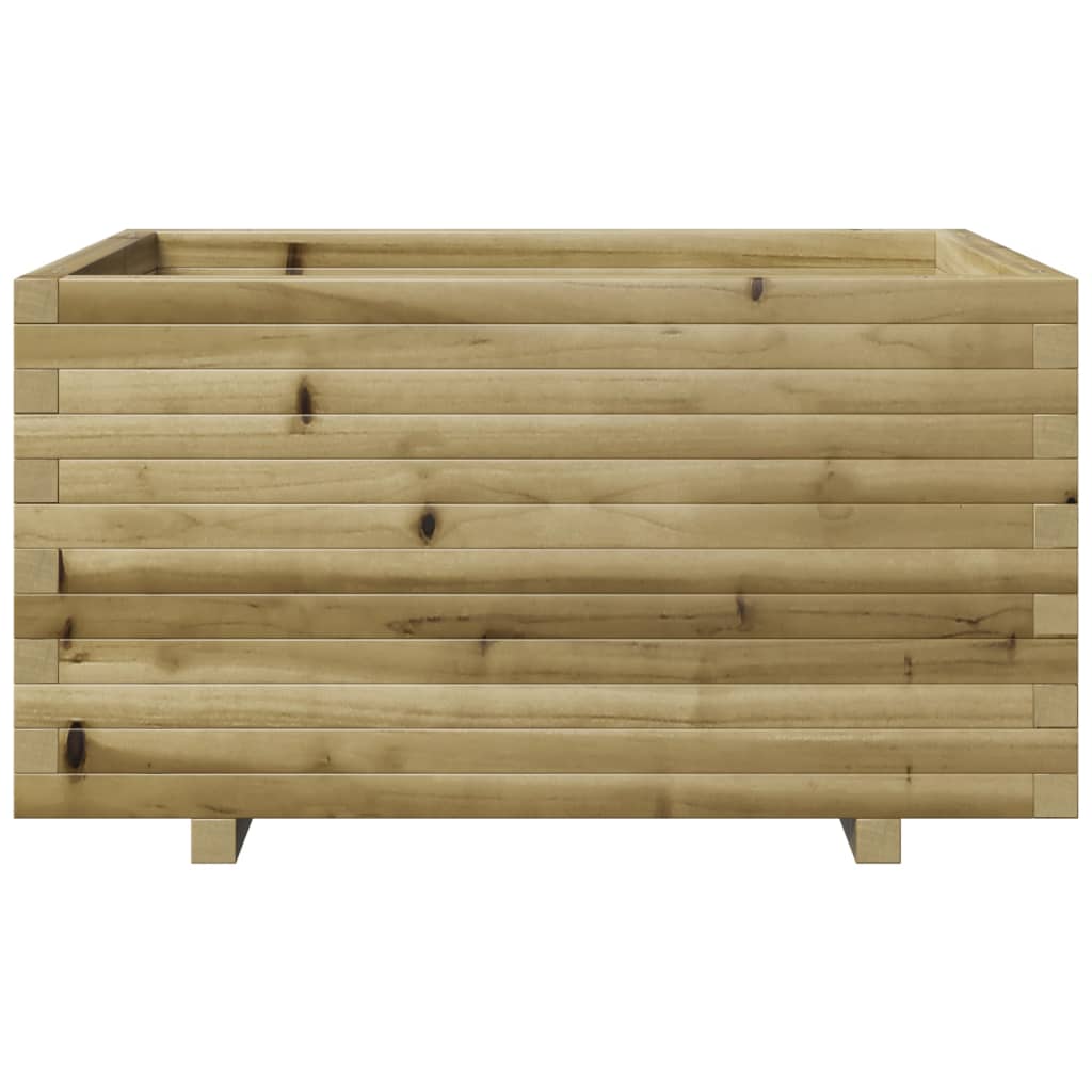 vidaXL Jardinieră de grădină, 90x60x49,5 cm, lemn de pin impregnat vidaXL Jardinieră de grădină, 90x60x49,5 cm, lemn de pin impregnat