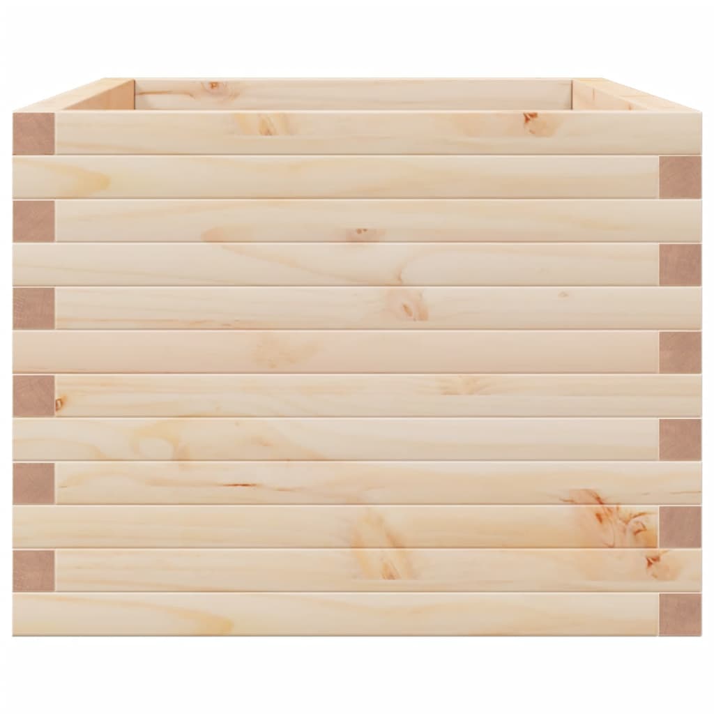 vidaXL Jardinieră de grădină, 110x60x49,5 cm, lemn masiv de pin vidaXL Jardinieră de grădină, 110x60x49,5 cm, lemn masiv de pin