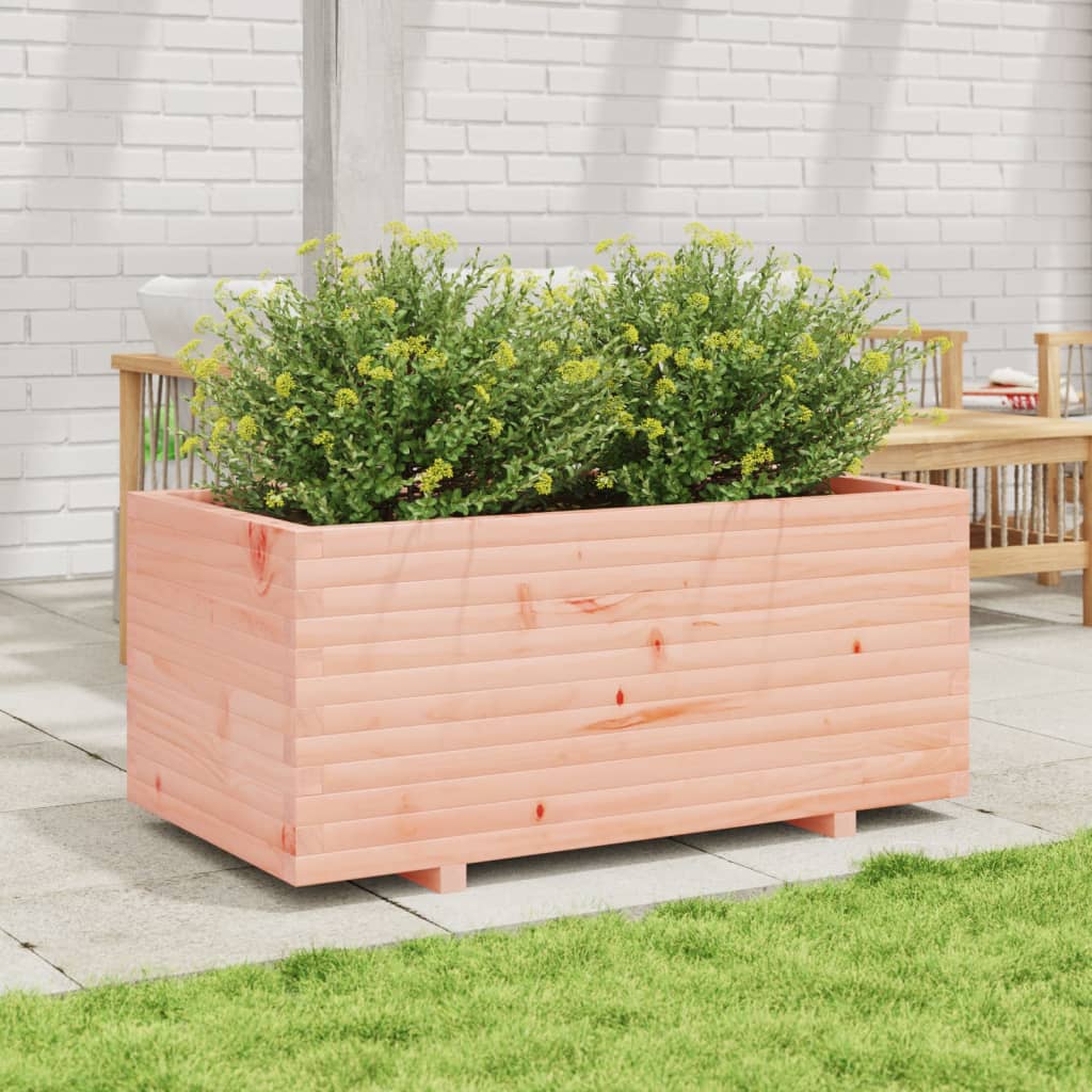 vidaXL Jardinieră de grădină, 110x60x49,5 cm, lemn masiv Douglas vidaXL Jardinieră de grădină, 110x60x49,5 cm, lemn masiv Douglas
