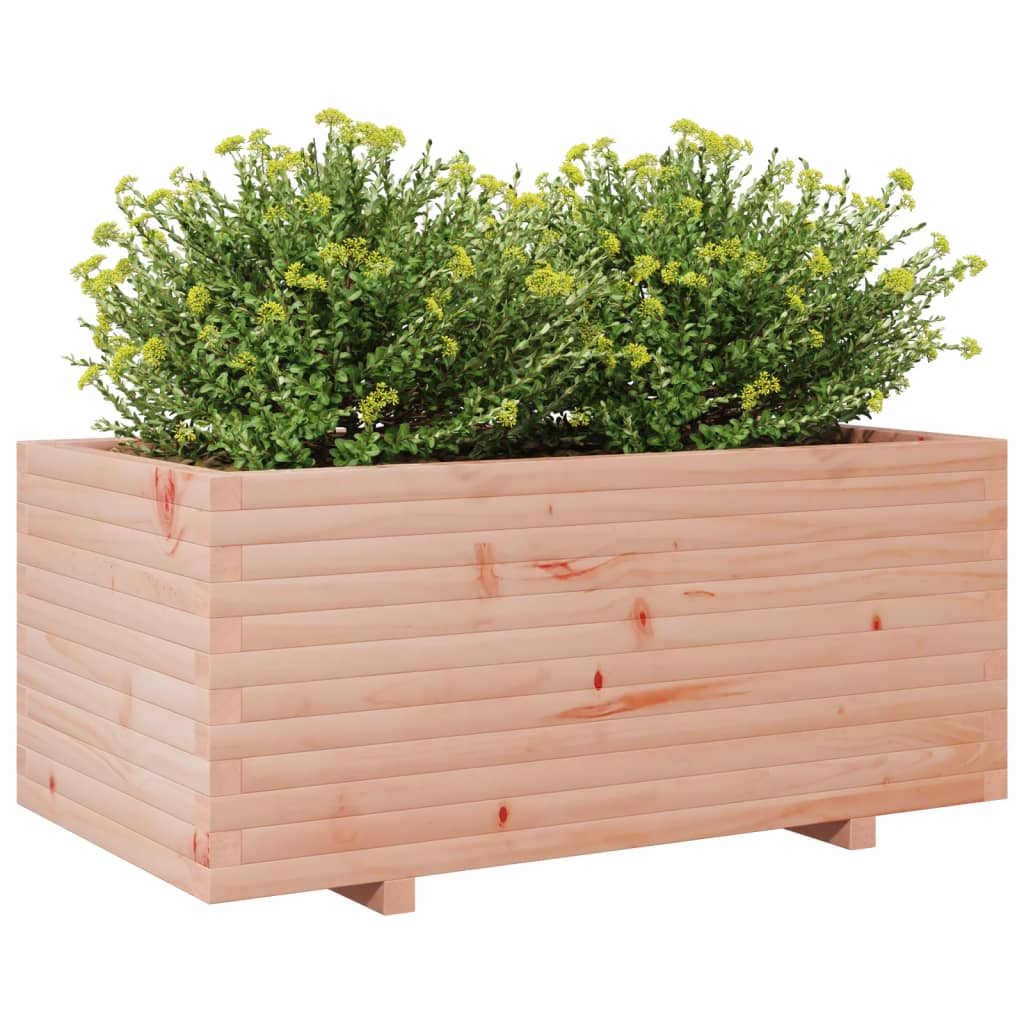 vidaXL Jardinieră de grădină, 110x60x49,5 cm, lemn masiv Douglas vidaXL Jardinieră de grădină, 110x60x49,5 cm, lemn masiv Douglas