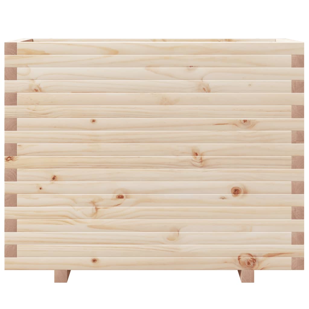 vidaXL Jardinieră de grădină, 90x40x72,5 cm, lemn masiv de pin vidaXL Jardinieră de grădină, 90x40x72,5 cm, lemn masiv de pin
