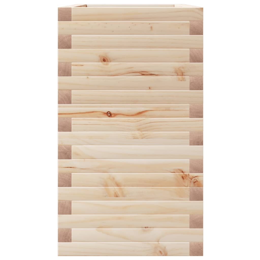 vidaXL Jardinieră de grădină, 90x40x72,5 cm, lemn masiv de pin vidaXL Jardinieră de grădină, 90x40x72,5 cm, lemn masiv de pin
