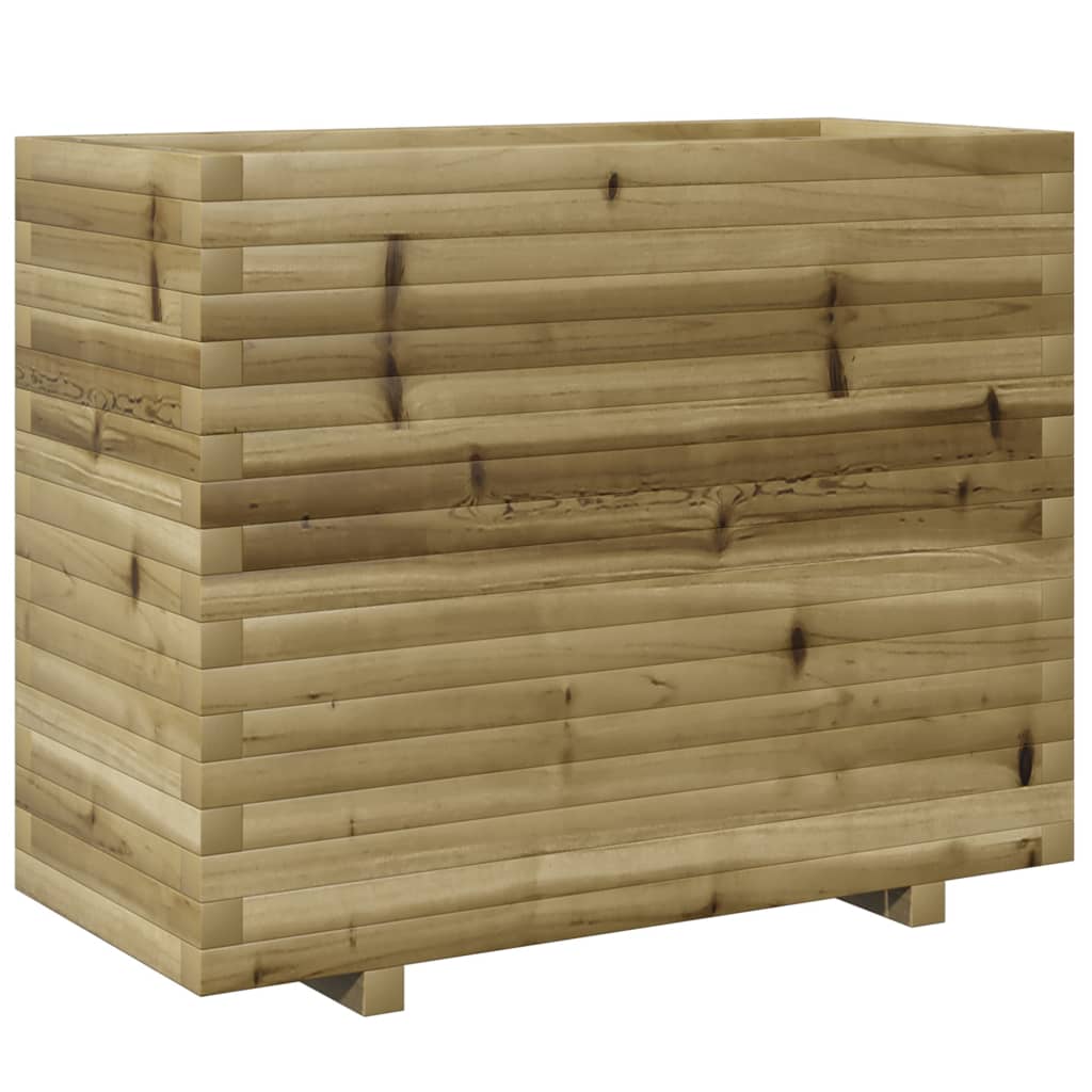 vidaXL Jardinieră de grădină, 90x40x72,5 cm, lemn de pin impregnat vidaXL Jardinieră de grădină, 90x40x72,5 cm, lemn de pin impregnat
