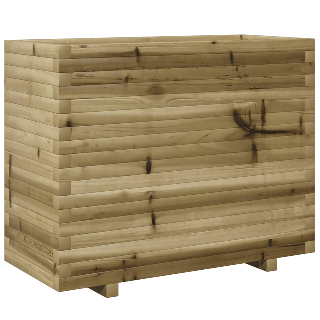 vidaXL Jardinieră de grădină, 90x40x72,5 cm, lemn de pin impregnat vidaXL Jardinieră de grădină, 90x40x72,5 cm, lemn de pin impregnat