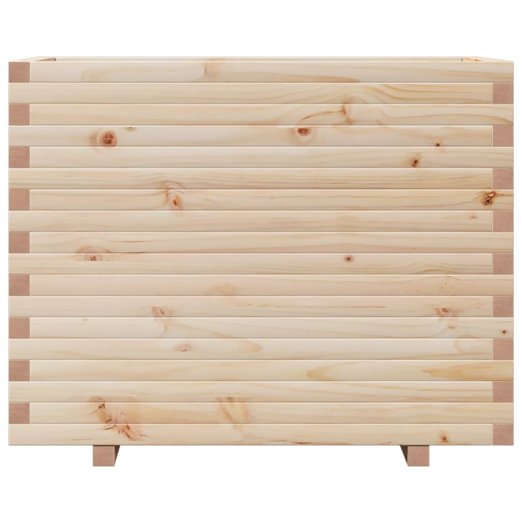 vidaXL Jardinieră de grădină, 90x60x72,5 cm, lemn masiv de pin vidaXL Jardinieră de grădină, 90x60x72,5 cm, lemn masiv de pin