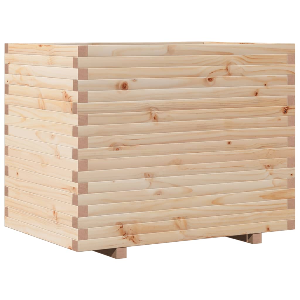 vidaXL Jardinieră de grădină, 90x60x72,5 cm, lemn masiv de pin vidaXL Jardinieră de grădină, 90x60x72,5 cm, lemn masiv de pin