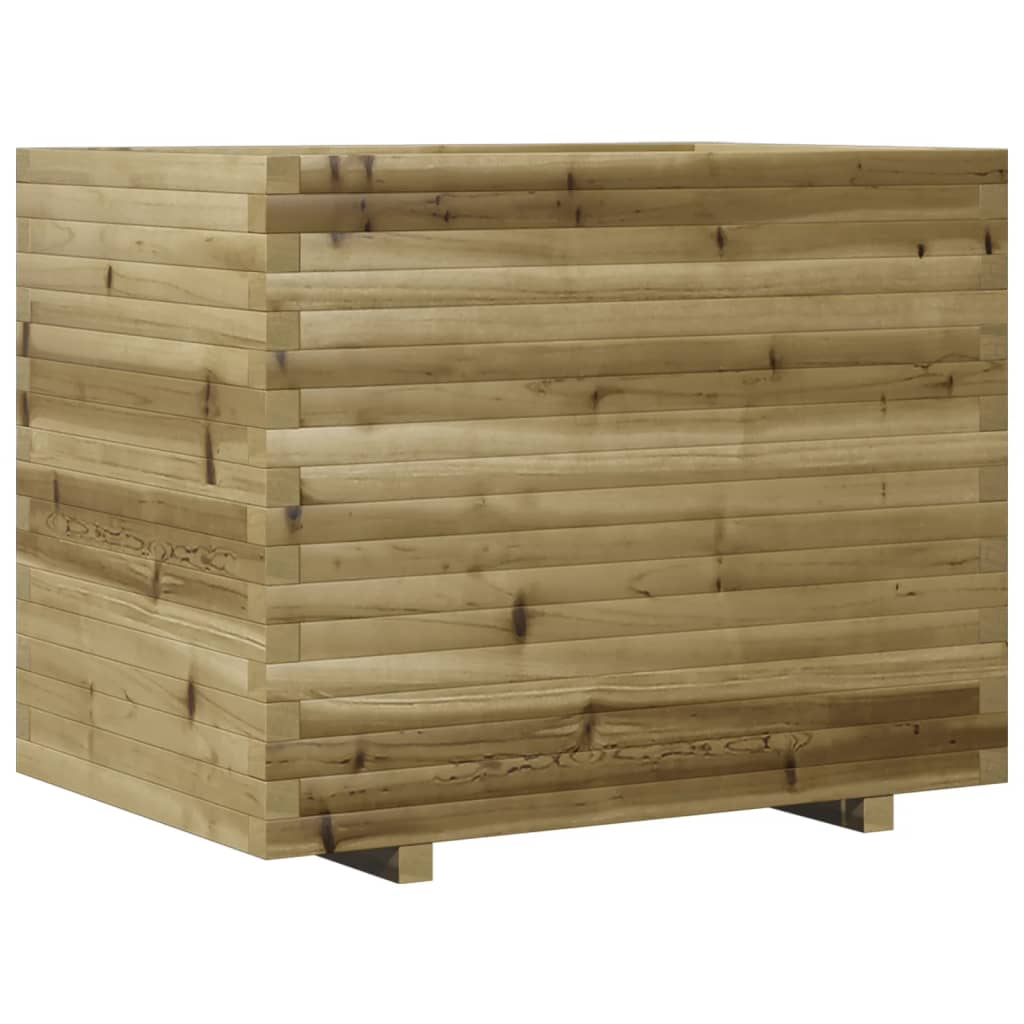 vidaXL Jardinieră de grădină, 90x60x72,5 cm, lemn de pin impregnat vidaXL Jardinieră de grădină, 90x60x72,5 cm, lemn de pin impregnat