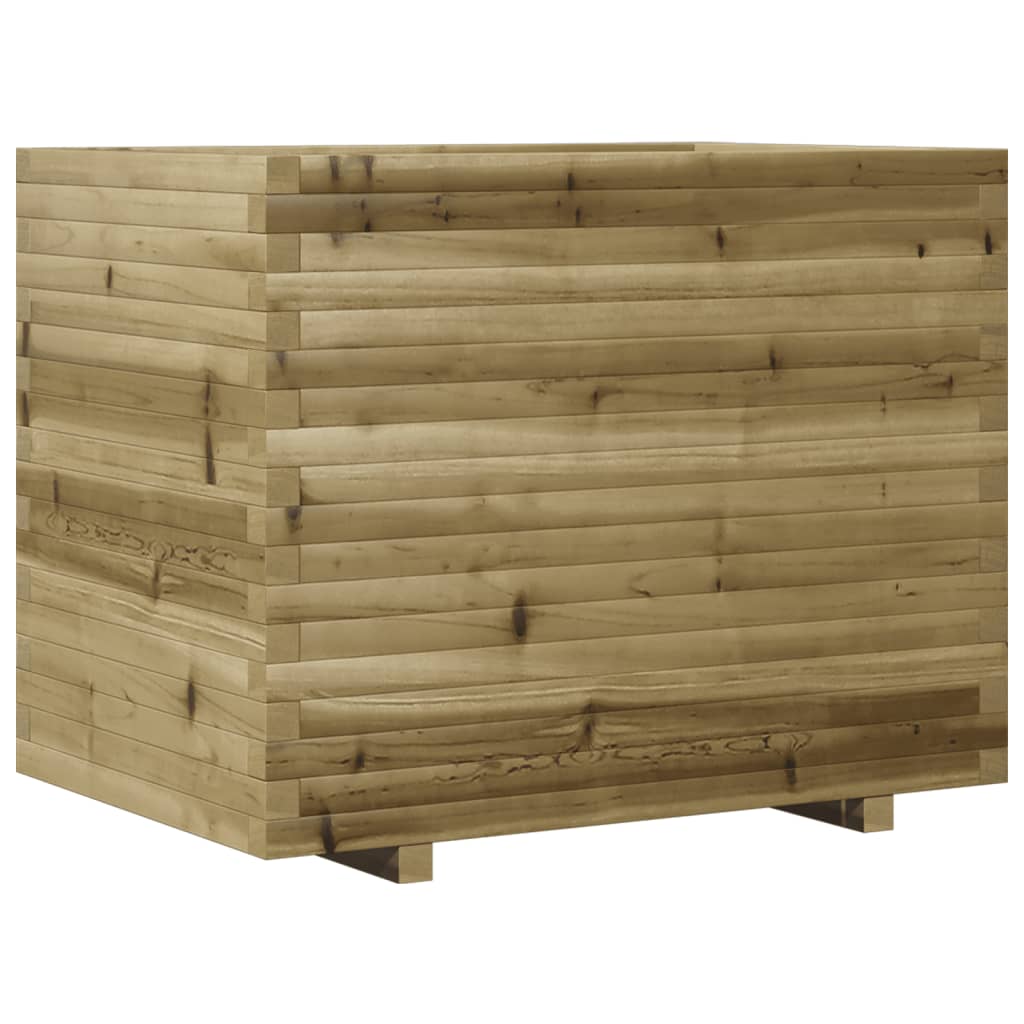vidaXL Jardinieră de grădină, 90x60x72,5 cm, lemn de pin impregnat vidaXL Jardinieră de grădină, 90x60x72,5 cm, lemn de pin impregnat