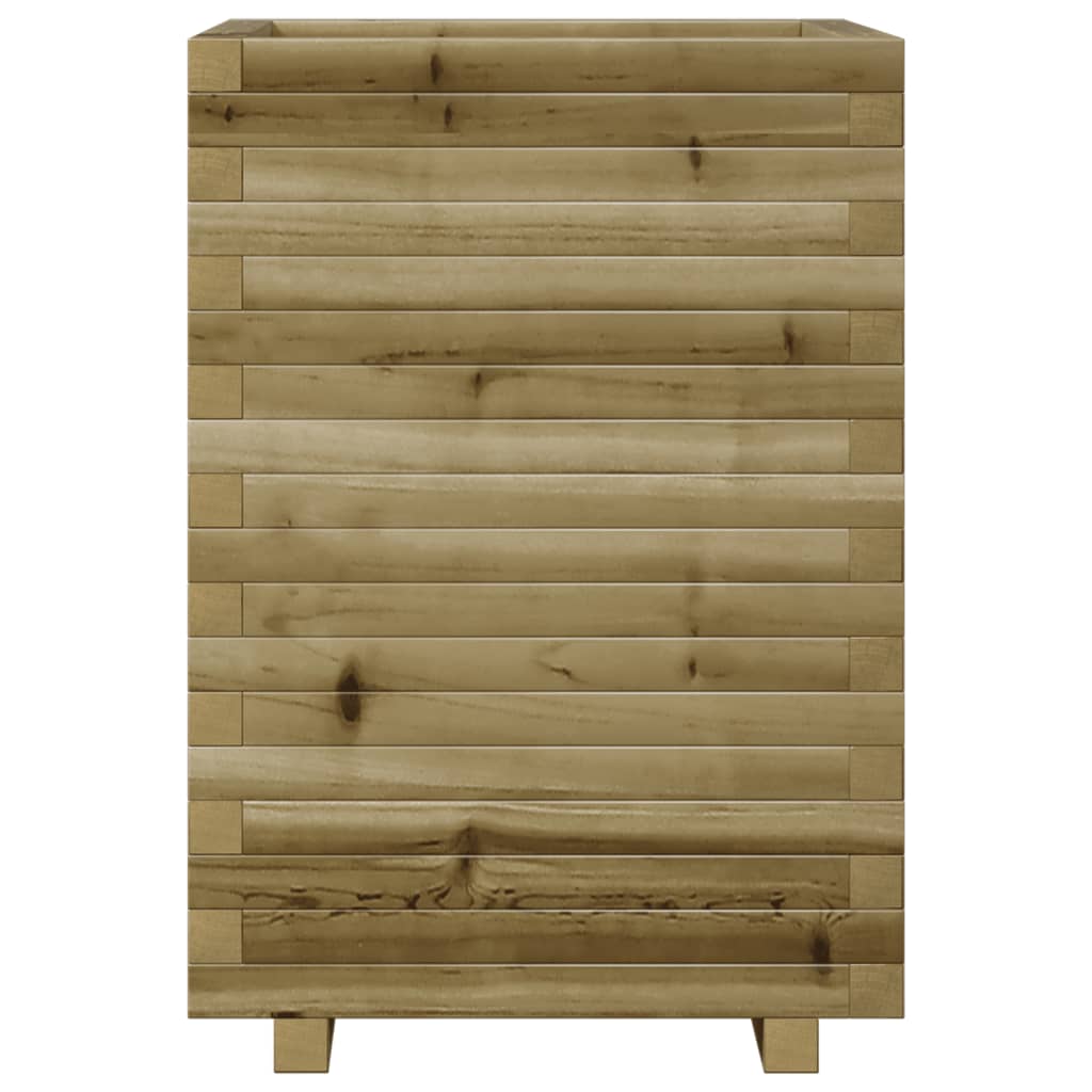 vidaXL Jardinieră de grădină, 50x50x72 cm, lemn de pin impregnat vidaXL Jardinieră de grădină, 50x50x72 cm, lemn de pin impregnat