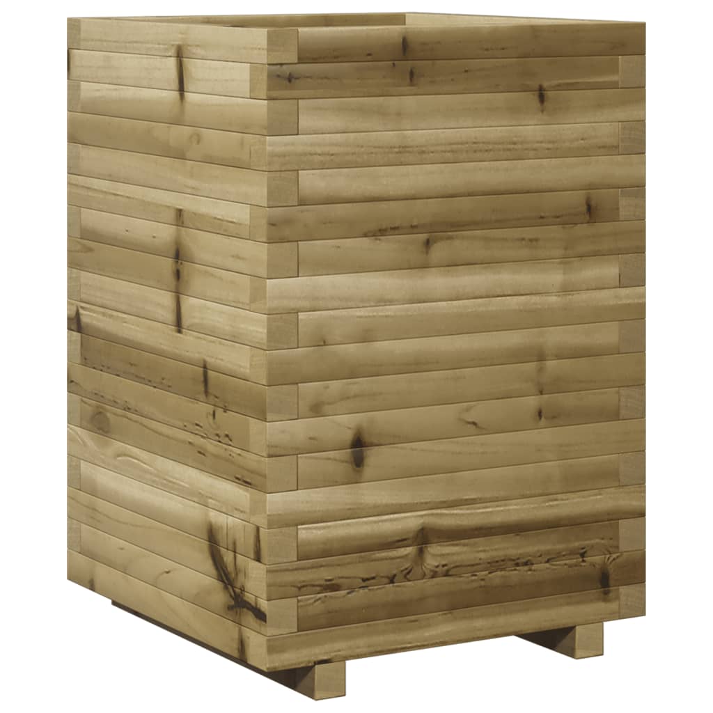 vidaXL Jardinieră de grădină, 50x50x72 cm, lemn de pin impregnat vidaXL Jardinieră de grădină, 50x50x72 cm, lemn de pin impregnat