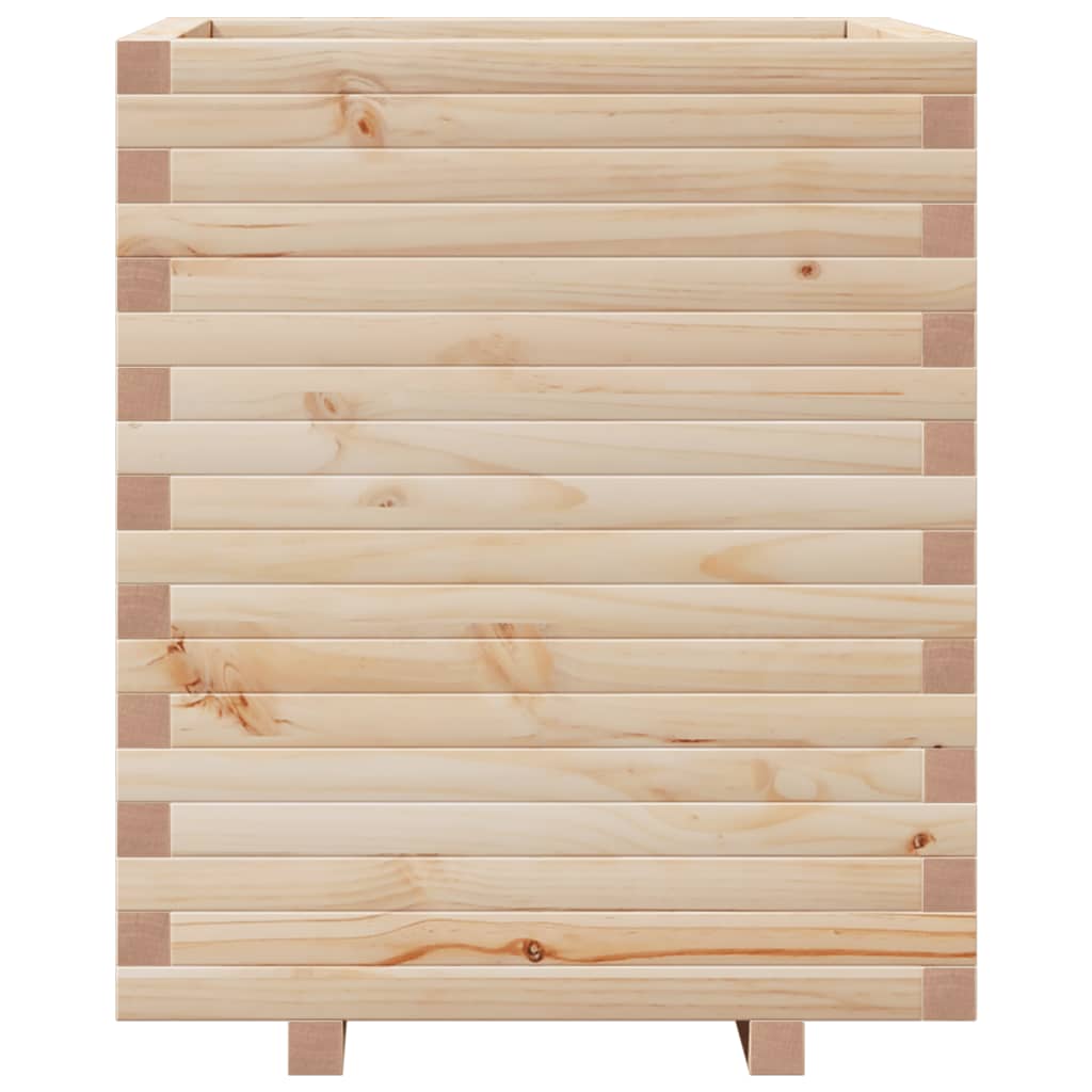vidaXL Jardinieră de grădină, 60x60x72 cm, lemn masiv de pin vidaXL Jardinieră de grădină, 60x60x72 cm, lemn masiv de pin