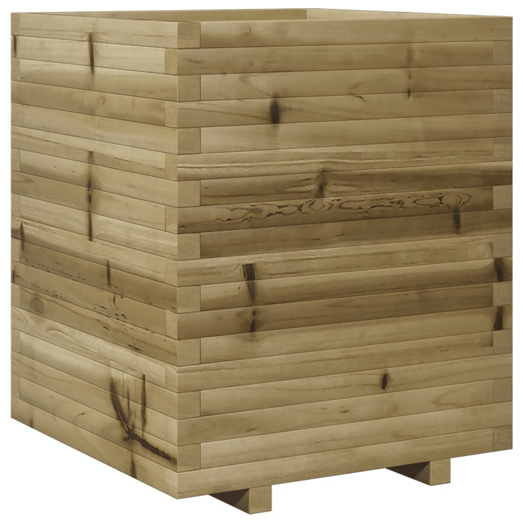 vidaXL Jardinieră de grădină, 60x60x72 cm, lemn de pin impregnat vidaXL Jardinieră de grădină, 60x60x72 cm, lemn de pin impregnat