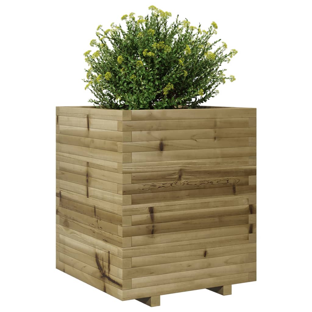 vidaXL Jardinieră de grădină, 60x60x72 cm, lemn de pin impregnat vidaXL Jardinieră de grădină, 60x60x72 cm, lemn de pin impregnat