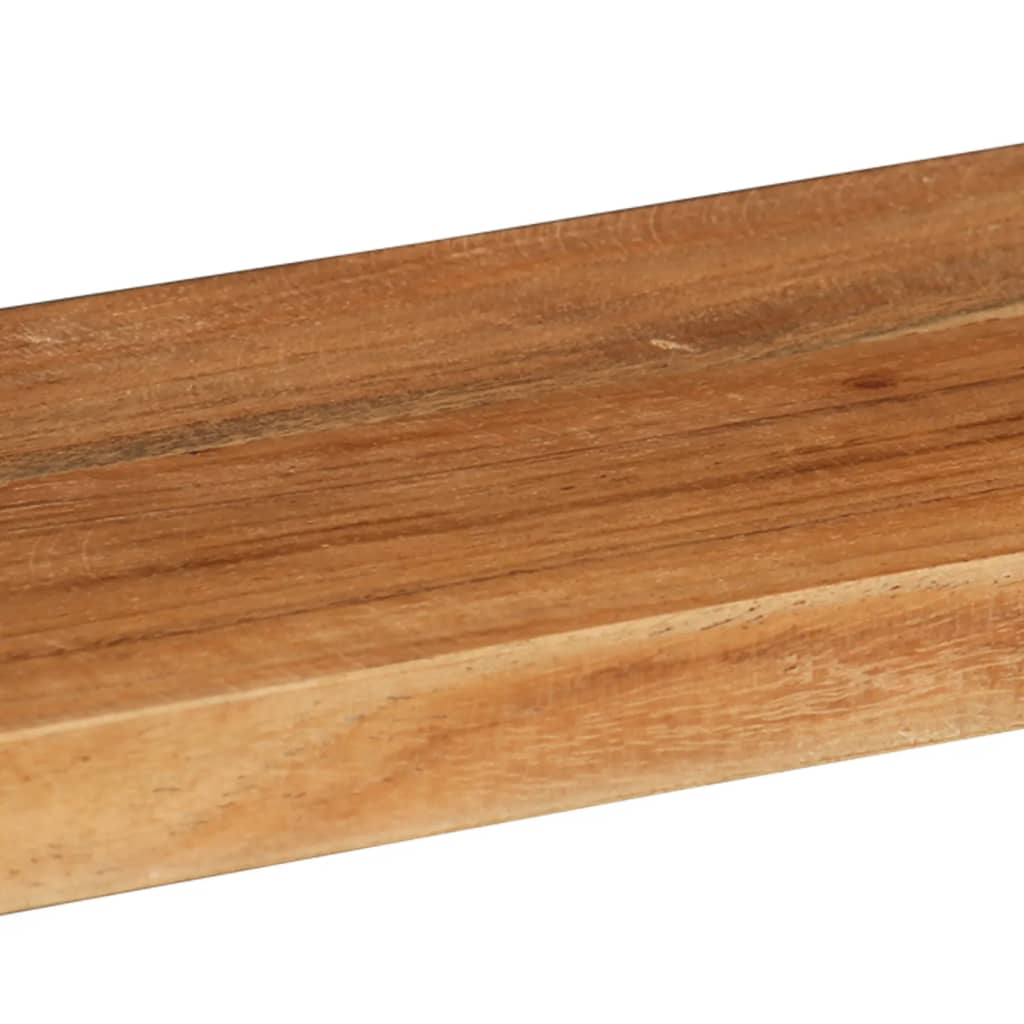 vidaXL Set rafturi de perete cub, 3 piese, lemn masiv acacia vidaXL Set rafturi de perete cub, 3 piese, lemn masiv acacia