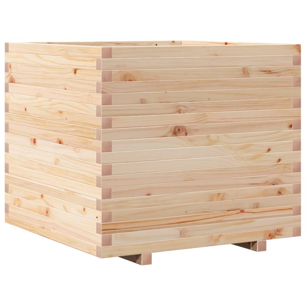 vidaXL Jardinieră de grădină, 80x80x72 cm, lemn masiv de pin vidaXL Jardinieră de grădină, 80x80x72 cm, lemn masiv de pin