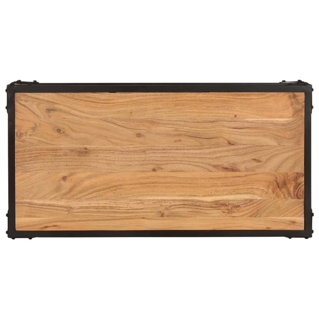 vidaXL Măsuță de cafea, 90x45x35 cm, lemn masiv de acacia vidaXL Măsuță de cafea, 90x45x35 cm, lemn masiv de acacia