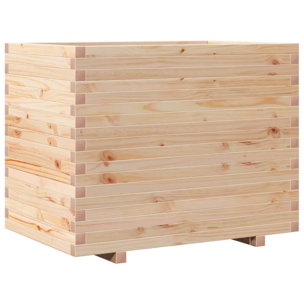 vidaXL Jardinieră de grădină, 90x60x72 cm, lemn masiv de pin vidaXL Jardinieră de grădină, 90x60x72 cm, lemn masiv de pin