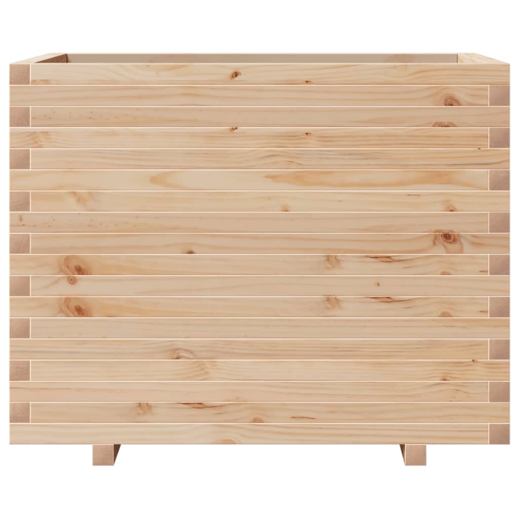 vidaXL Jardinieră de grădină, 90x60x72 cm, lemn masiv de pin vidaXL Jardinieră de grădină, 90x60x72 cm, lemn masiv de pin