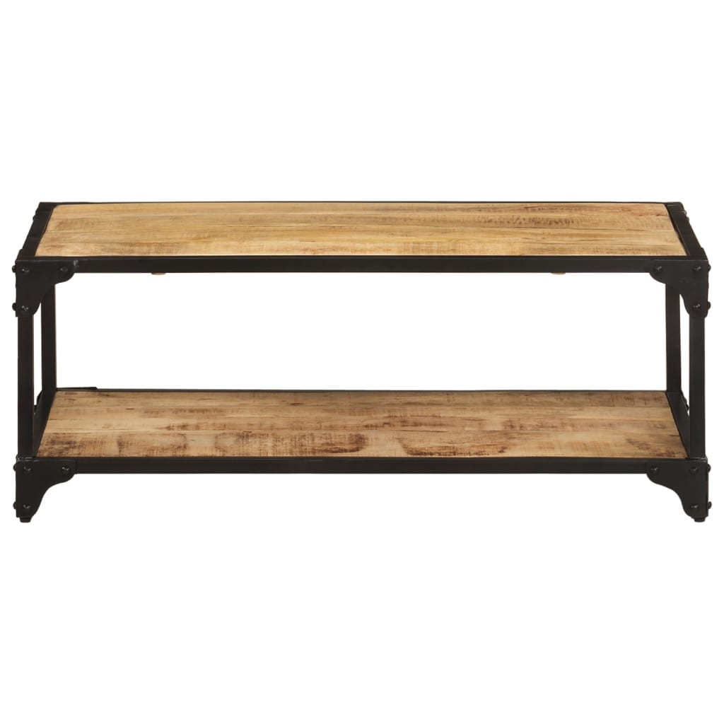 vidaXL Măsuță de cafea, 90x45x35 cm, lemn masiv de mango vidaXL Măsuță de cafea, 90x45x35 cm, lemn masiv de mango