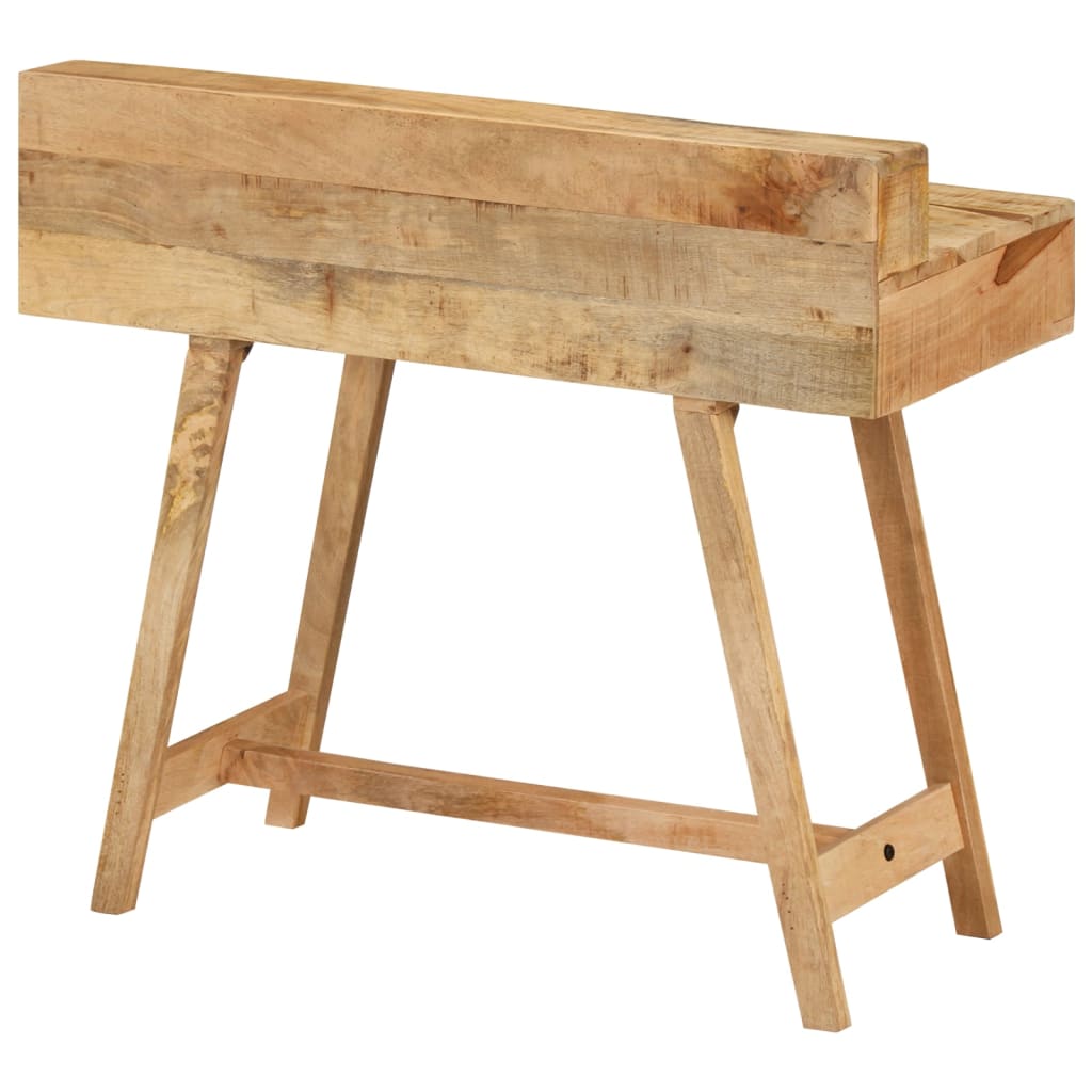 vidaXL Birou, 100x45x90 cm, lemn de mango nefinisat