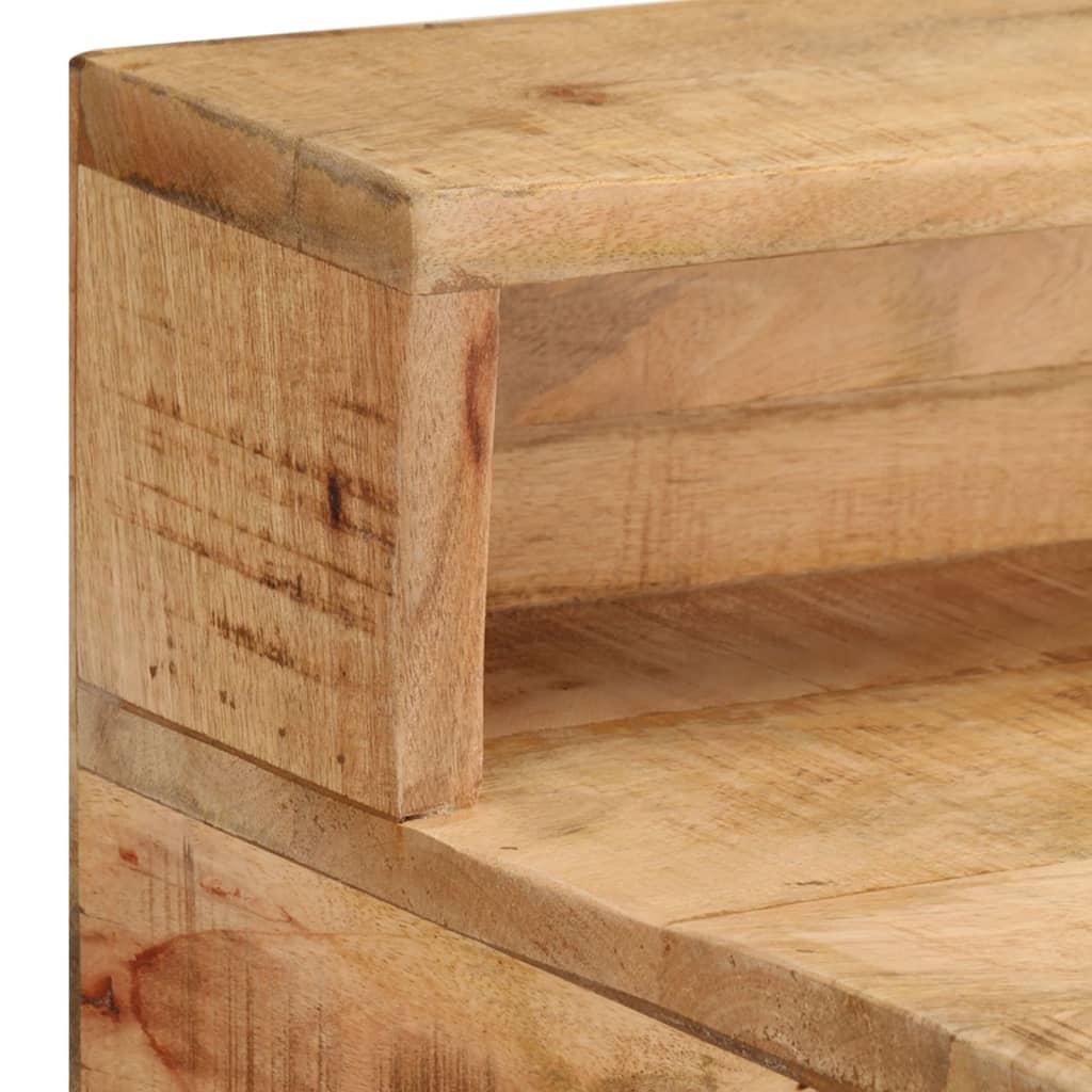 vidaXL Birou, 100x45x90 cm, lemn de mango nefinisat