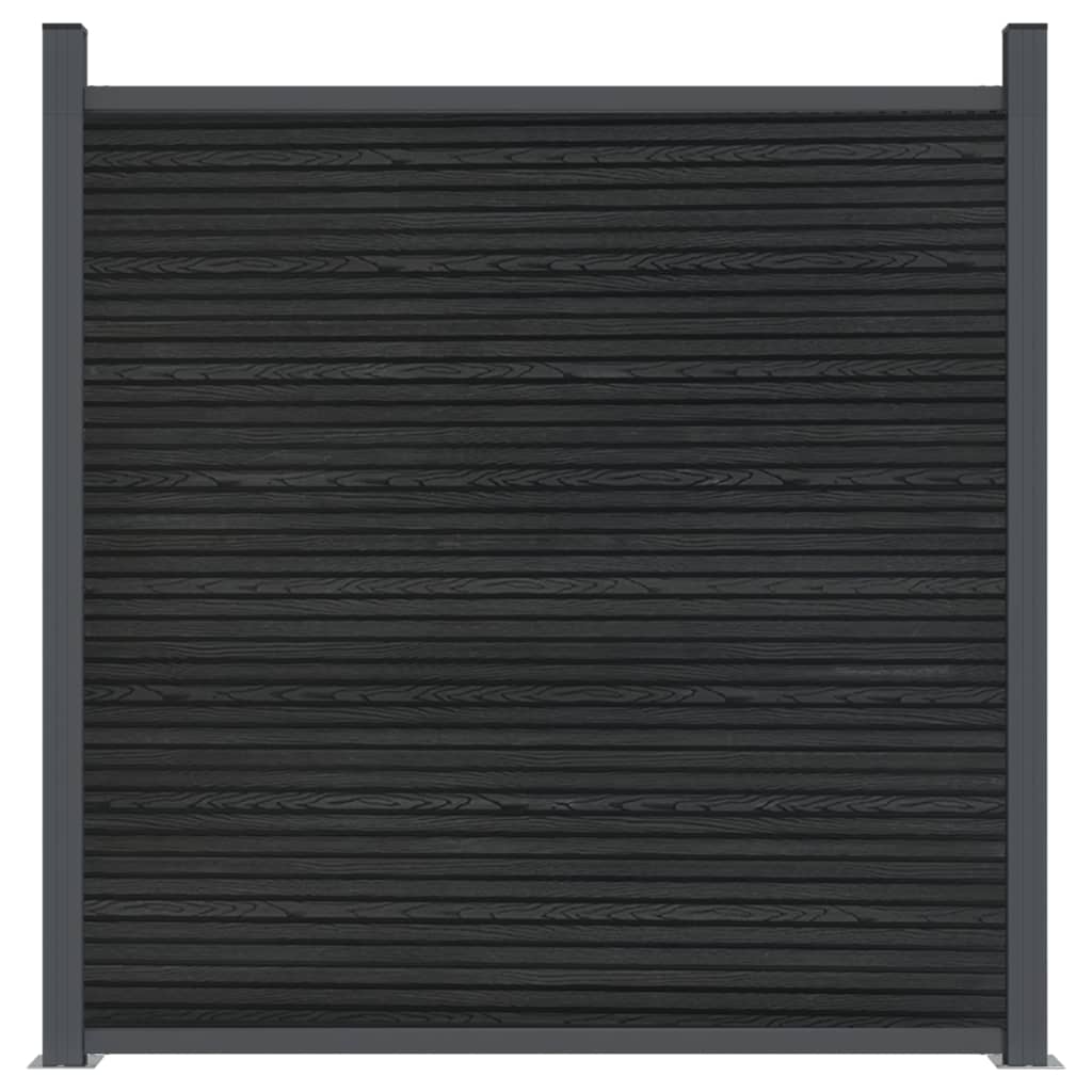 vidaXL Panouri pentru gard, gri, 699x186 cm, WPC vidaXL Panouri pentru gard, gri, 699x186 cm, WPC