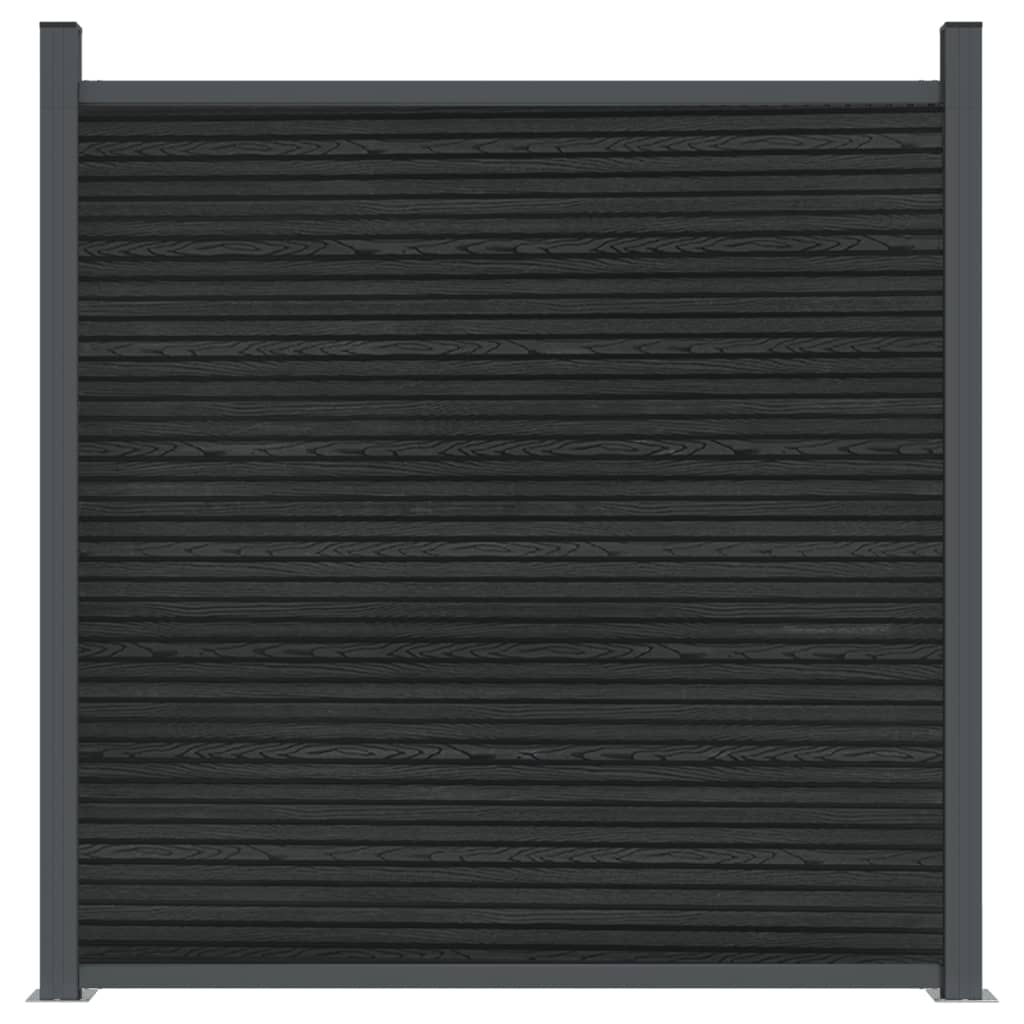 vidaXL Panou pentru gard, gri, 1564x186 cm, WPC vidaXL Panou pentru gard, gri, 1564x186 cm, WPC