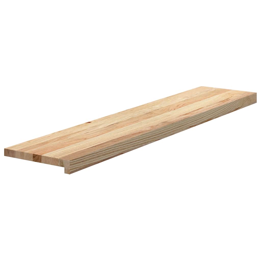 vidaXL Trepte scari 4 buc Stejar masiv netratat 120x25x2 cm vidaXL Trepte scari 4 buc Stejar masiv netratat 120x25x2 cm