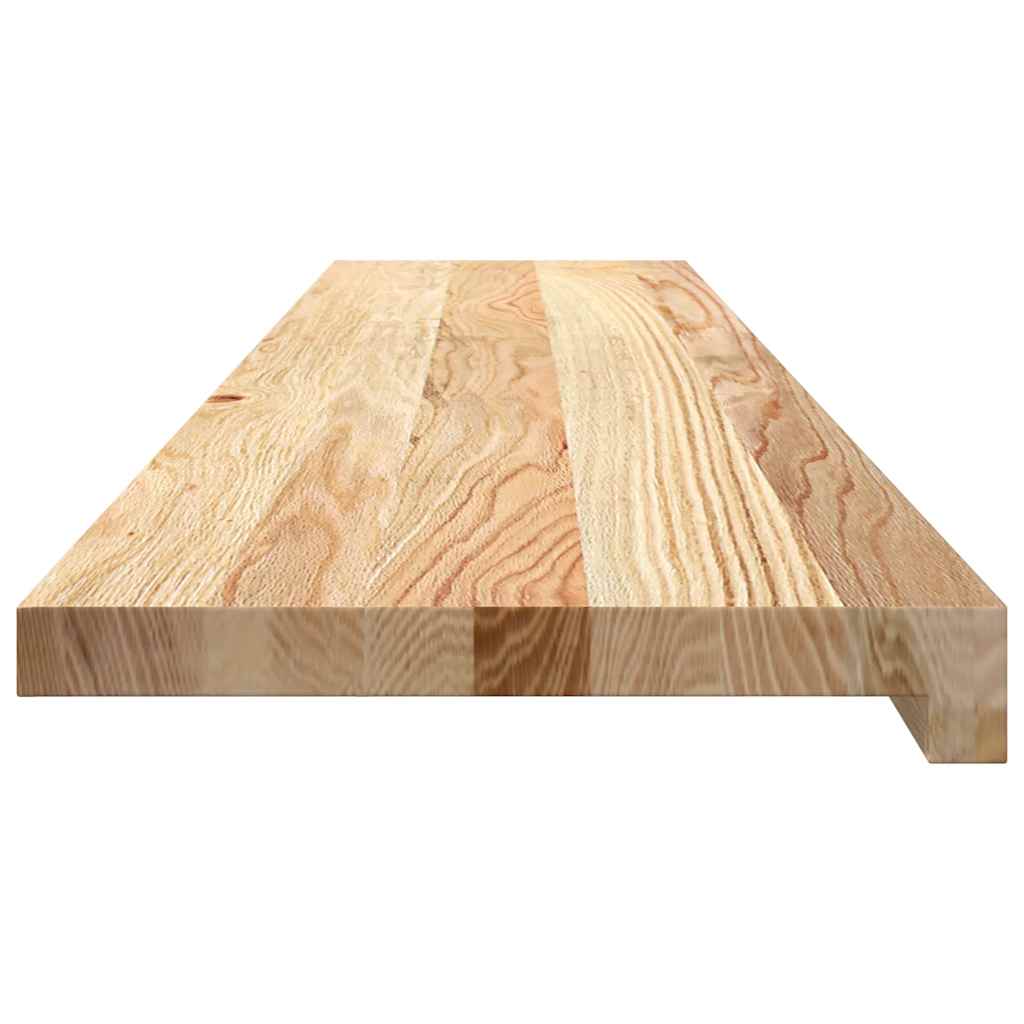 vidaXL Trepte scari 4 buc Stejar masiv netratat 120x25x2 cm vidaXL Trepte scari 4 buc Stejar masiv netratat 120x25x2 cm