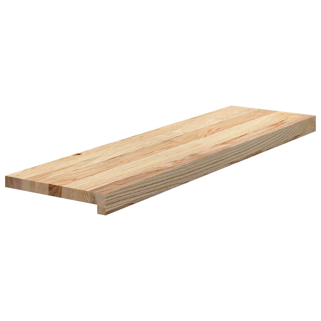 vidaXL Trepte scari 4 buc Stejar masiv netratat 90x30x2 cm vidaXL Trepte scari 4 buc Stejar masiv netratat 90x30x2 cm