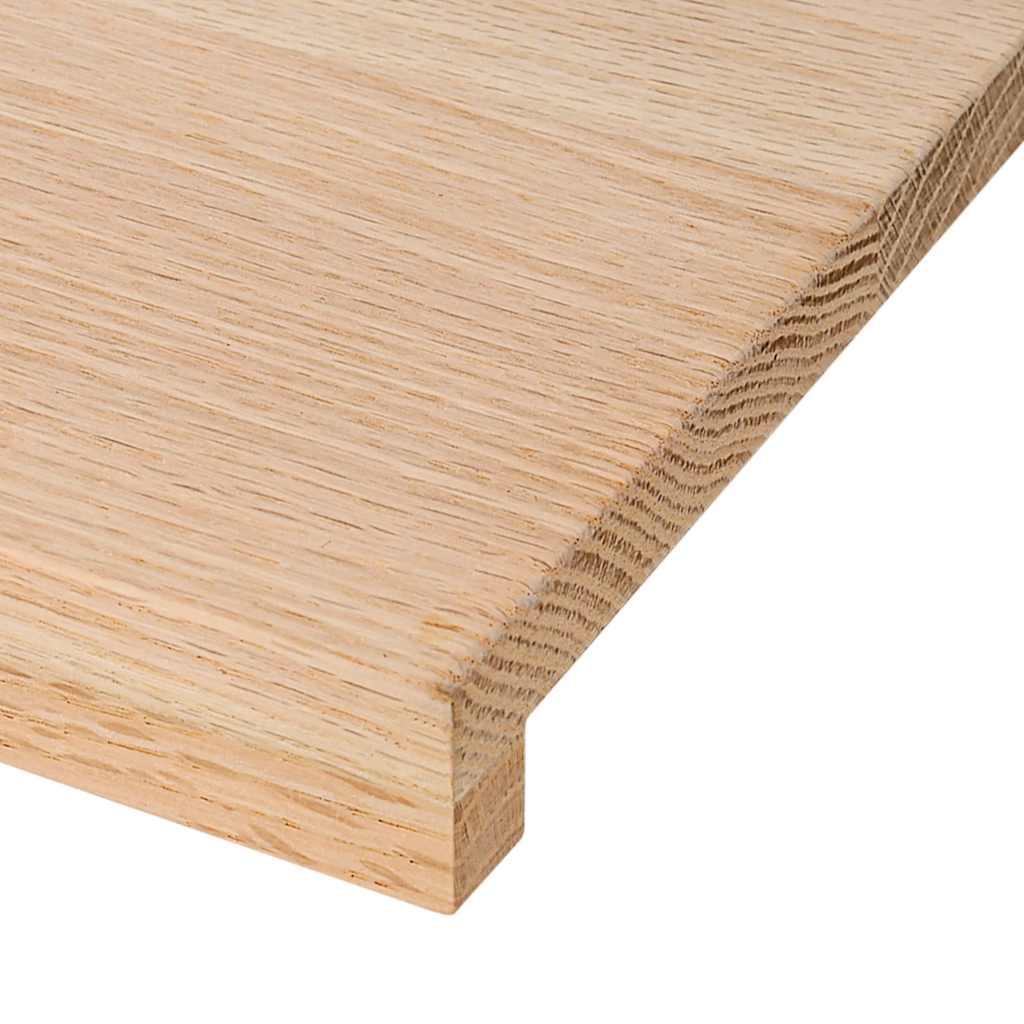 vidaXL Trepte scari 4 buc Stejar masiv netratat 100x30x2 cm vidaXL Trepte scari 4 buc Stejar masiv netratat 100x30x2 cm