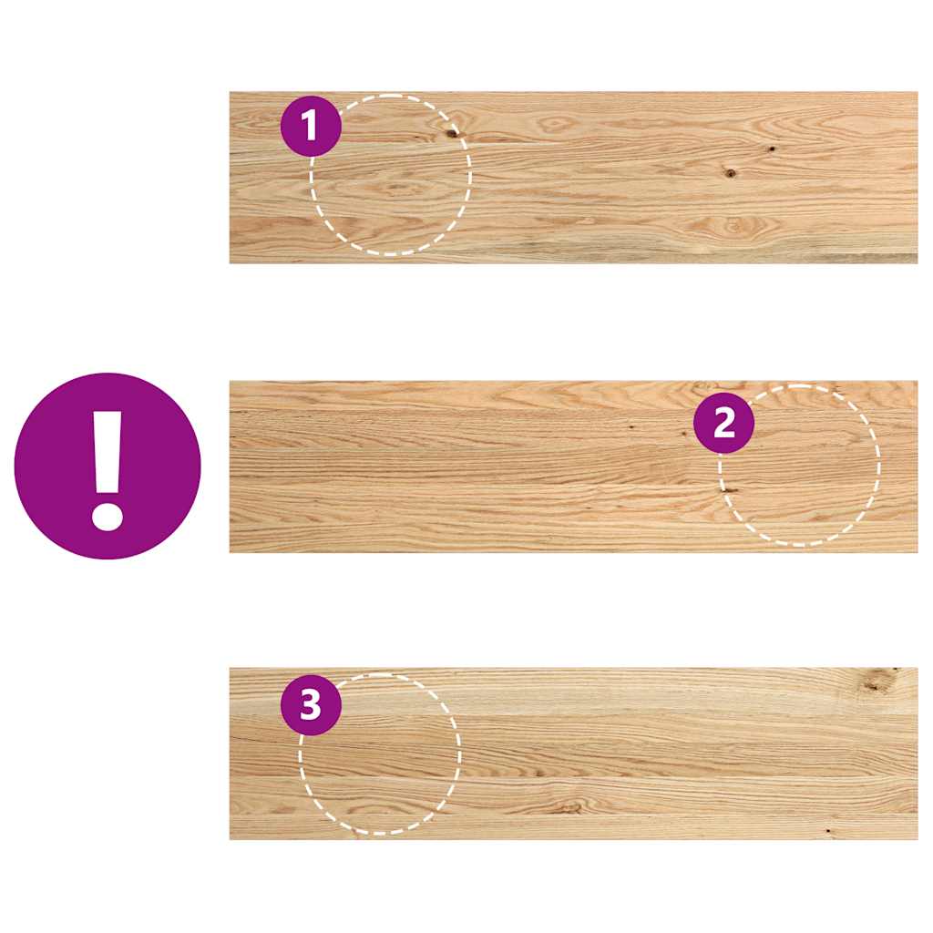 vidaXL Trepte scari 8 buc Stejar masiv netratat 100x30x2 cm vidaXL Trepte scari 8 buc Stejar masiv netratat 100x30x2 cm