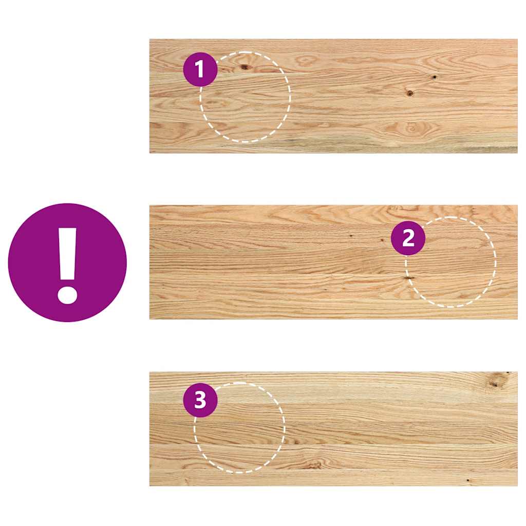vidaXL Trepte scari 12 buc Stejar masiv netratat 80x25x2 cm vidaXL Trepte scari 12 buc Stejar masiv netratat 80x25x2 cm