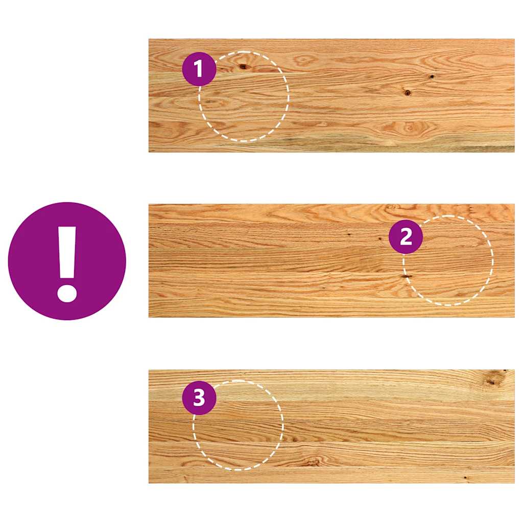 vidaXL Trepte de scară 8 buc maro deschis lemn masiv de stejar