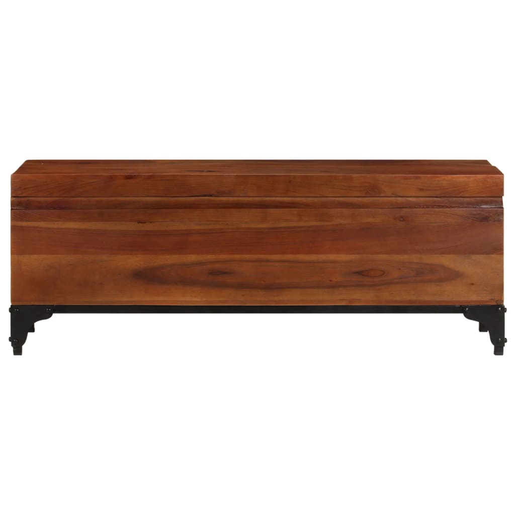 vidaXL Cufăr de depozitare, 110x35x41 cm, lemn masiv de acacia vidaXL Cufăr de depozitare, 110x35x41 cm, lemn masiv de acacia